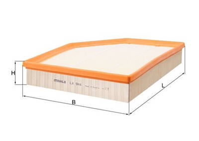Luftfilter Mahle Original LX 944