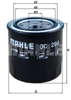 Ölfilter Mahle Original OC 294