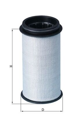 mahleoriginal Filter, Kurbelgehäuseentlüftung Mahle Original SOX 1