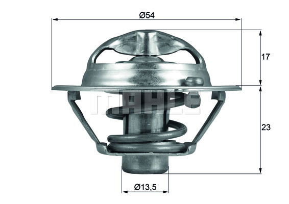 Thermostat, Kühlmittel Mahle Original TX 118 82D