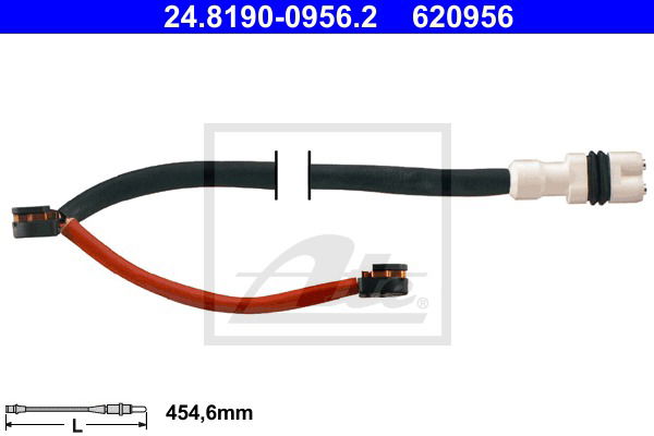 Warnkontakt, Bremsbelagverschleiß Vorderachse rechts ATE 24.8190-0956.2