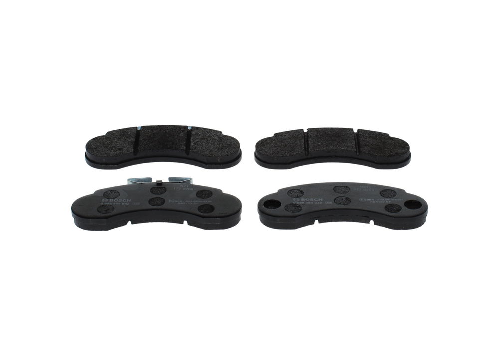 Bremsbelagsatz, Scheibenbremse Vorderachse Bosch 0 986 494 942