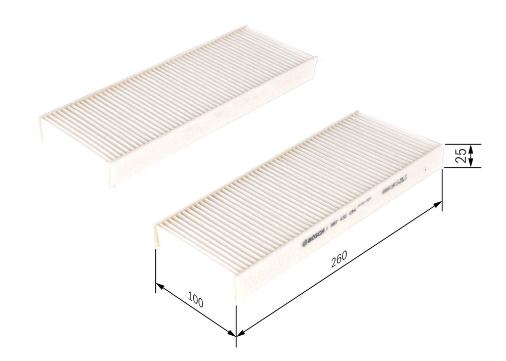 Filter, Innenraumluft Bosch 1 987 432 194