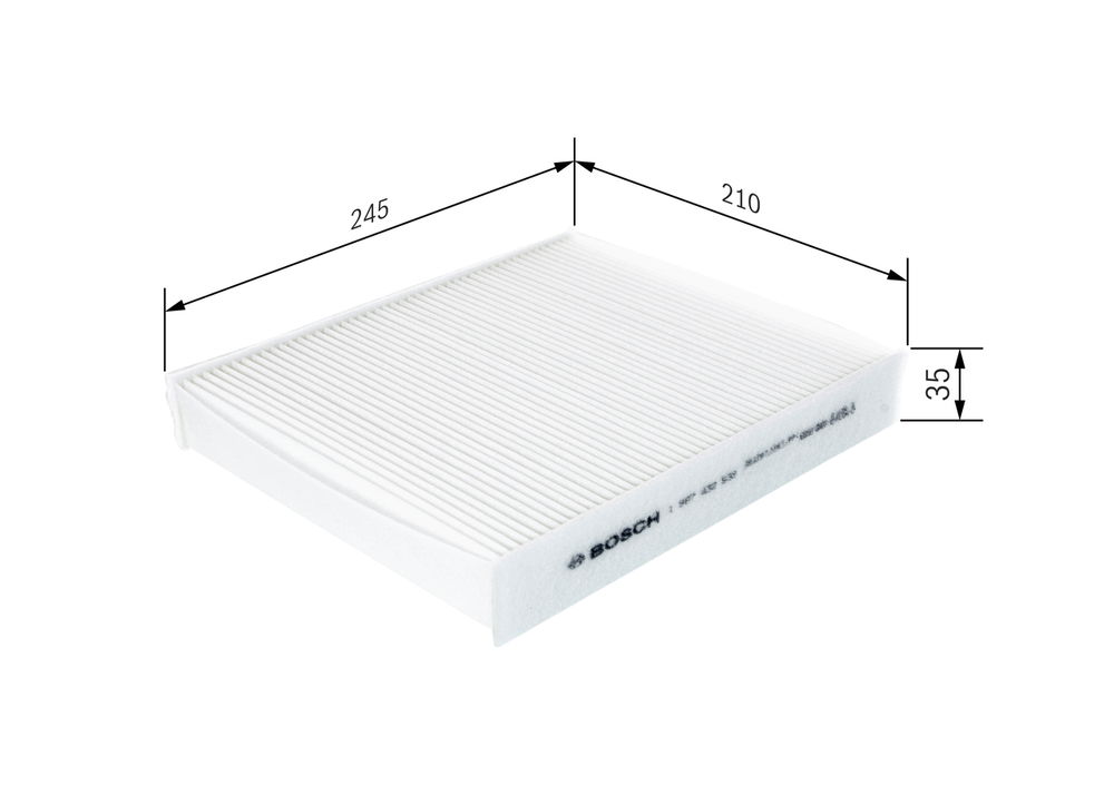 Filter, Innenraumluft Bosch 1 987 432 539