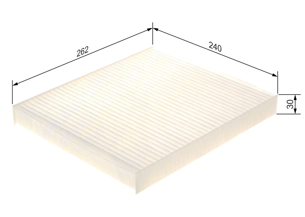 Filter, Innenraumluft Bosch 1 987 435 079