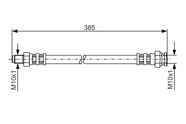 Bremsschlauch Bosch 1 987 481 018