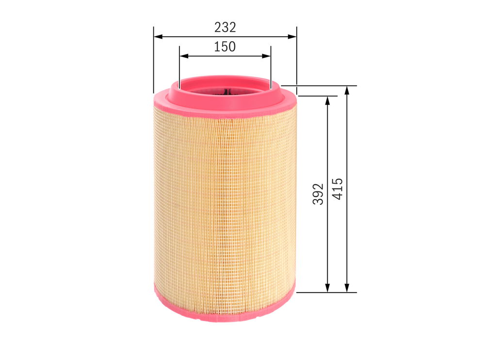 Luftfilter Bosch F 026 400 073