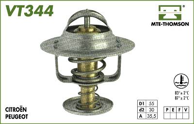 Thermostat, Kühlmittel MTE-Thomson VT344.83