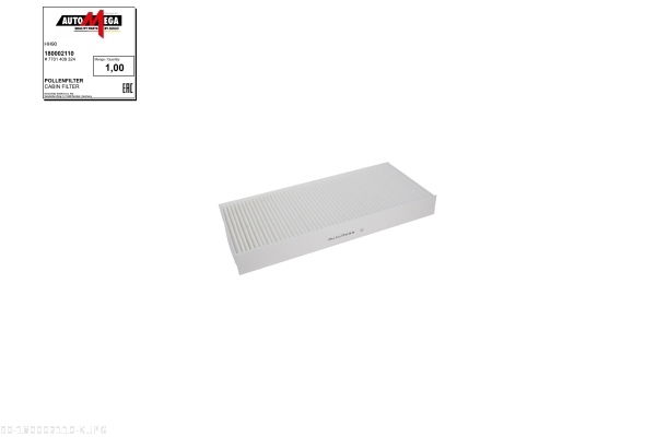 Filter, Innenraumluft Automega 180002110