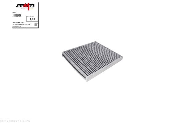 Filter, Innenraumluft Automega 180006610