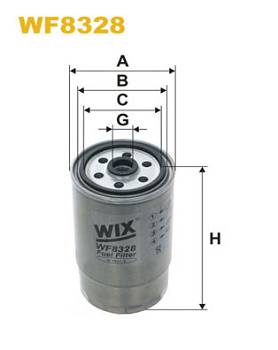 Kraftstofffilter WIX WF8328