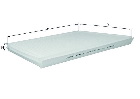 Filter, Innenraumluft Knecht LA 129/1