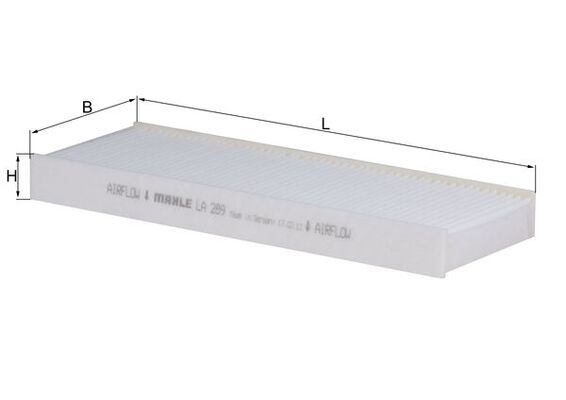 Filter, Innenraumluft Knecht LA 289