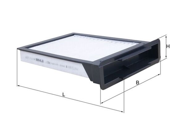 Filter, Innenraumluft Knecht LA 304