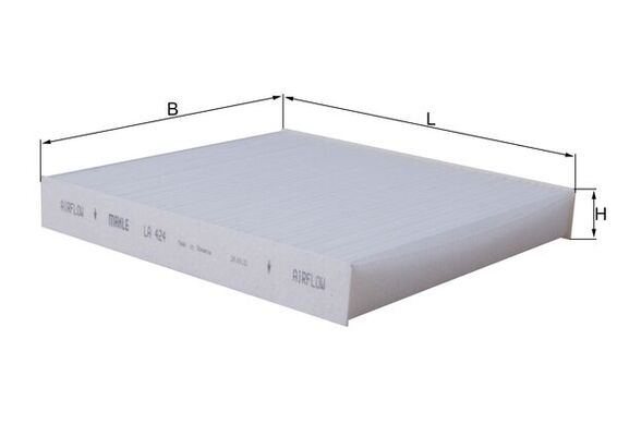 Filter, Innenraumluft Knecht LA 424