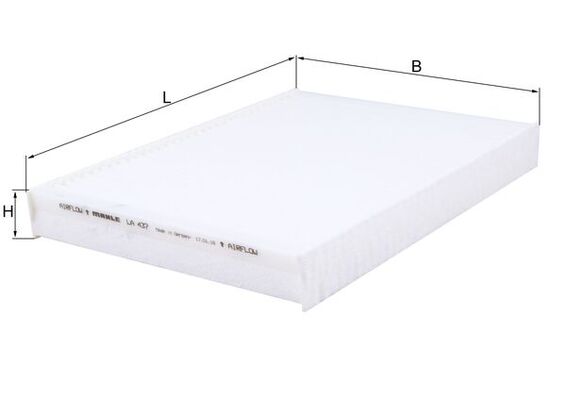 Filter, Innenraumluft Knecht LA 437