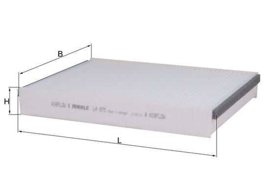 Filter, Innenraumluft Knecht LA 875