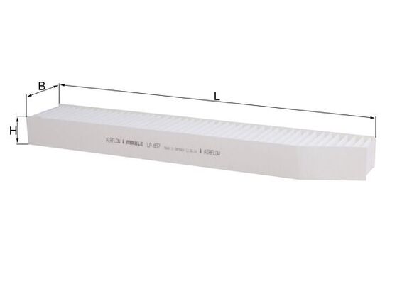 Filter, Innenraumluft Knecht LA 897