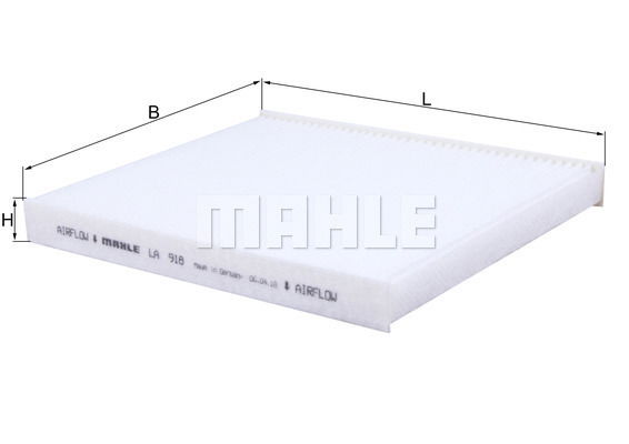 Filter, Innenraumluft Knecht LA 918