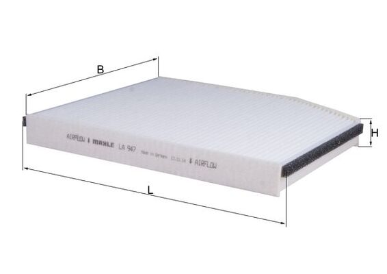 Filter, Innenraumluft Knecht LA 947