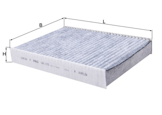 Filter, Innenraumluft Knecht LAK 1173