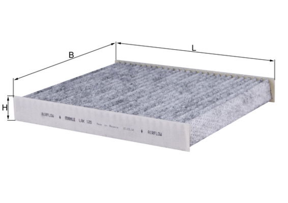 Filter, Innenraumluft Knecht LAK 120