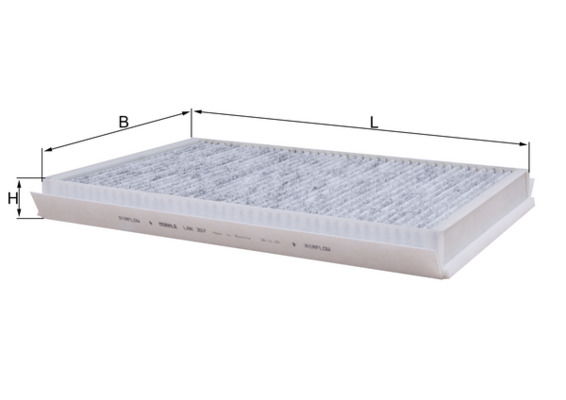 Filter, Innenraumluft Knecht LAK 307