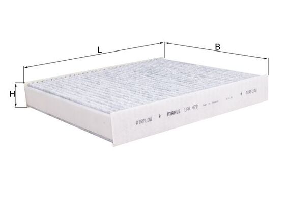 Filter, Innenraumluft Knecht LAK 472