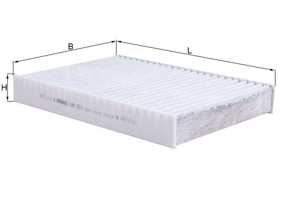 Filter, Innenraumluft Knecht LAK 811