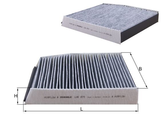 Filter, Innenraumluft Knecht LAK 879