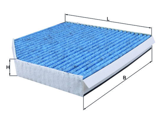 Filter, Innenraumluft Knecht LAO 386