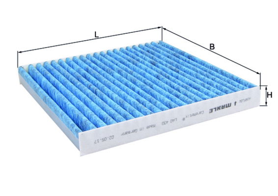 Filter, Innenraumluft Knecht LAO 430