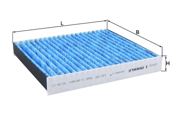 Filter, Innenraumluft Knecht LAO 436
