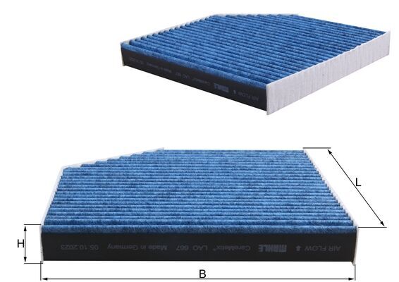 Filter, Innenraumluft Knecht LAO 667