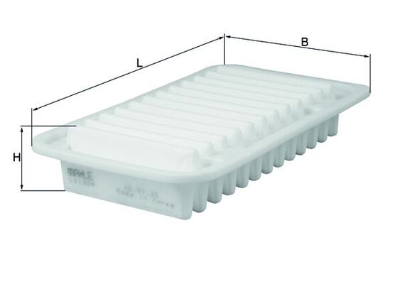 Luftfilter Knecht LX 1984