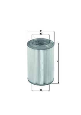 Luftfilter Knecht LX 2689
