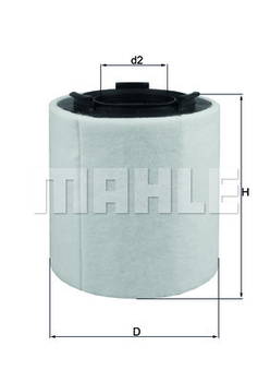 Luftfilter Knecht LX 2831