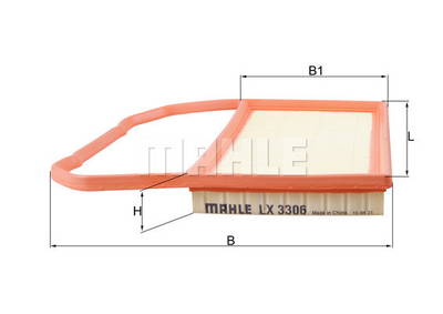 Luftfilter Knecht LX 3306