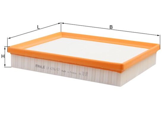 Knecht Luftfilter  LX 4296/7