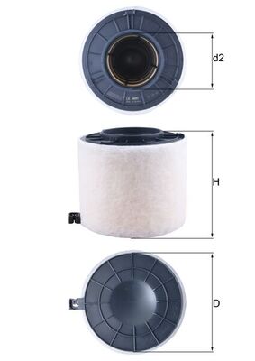 Knecht Luftfilter  LX 4410