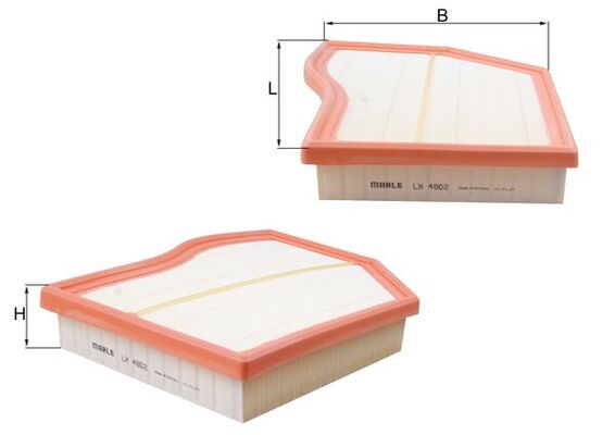Knecht Luftfilter  LX 4802