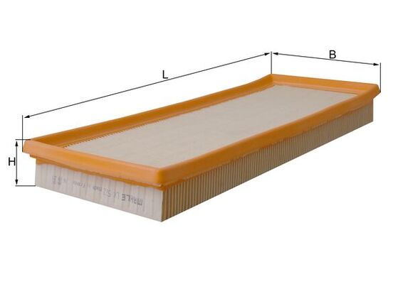 Luftfilter Knecht LX 522