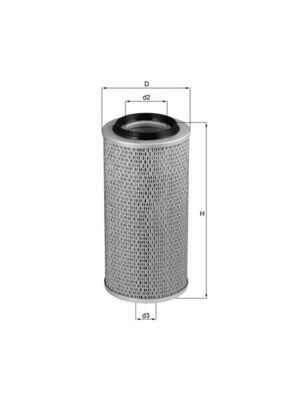 Luftfilter Knecht LX 83