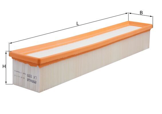 Luftfilter Knecht LX 939