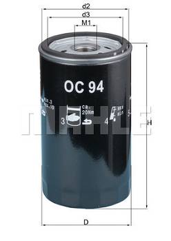 Ölfilter Knecht OC 94