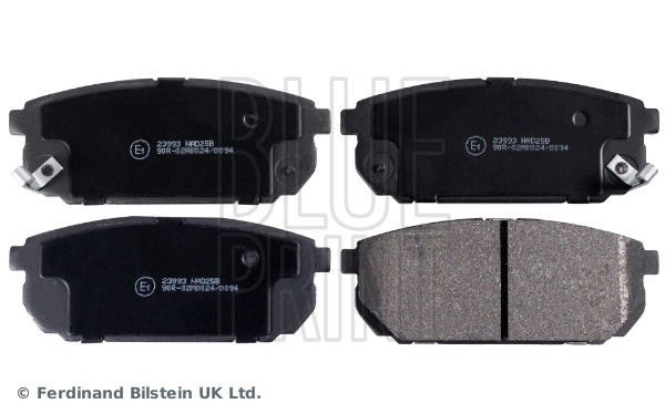 blueprint Bremsbelagsatz, Scheibenbremse Hinterachse Blue Print ADG04259