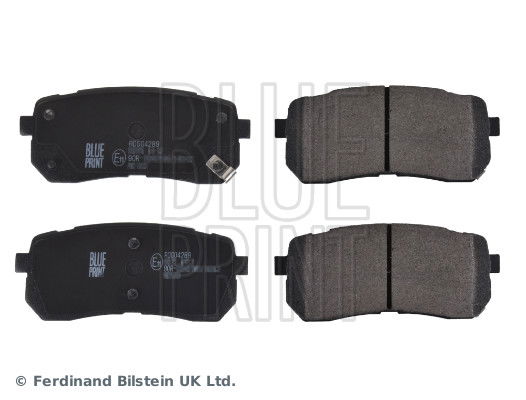 blueprint Bremsbelagsatz, Scheibenbremse Hinterachse Blue Print ADG04289