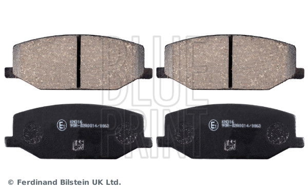 blueprint Bremsbelagsatz, Scheibenbremse Vorderachse Blue Print ADK84224