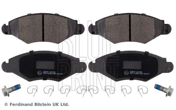 blueprint Bremsbelagsatz, Scheibenbremse Vorderachse Blue Print ADP154217