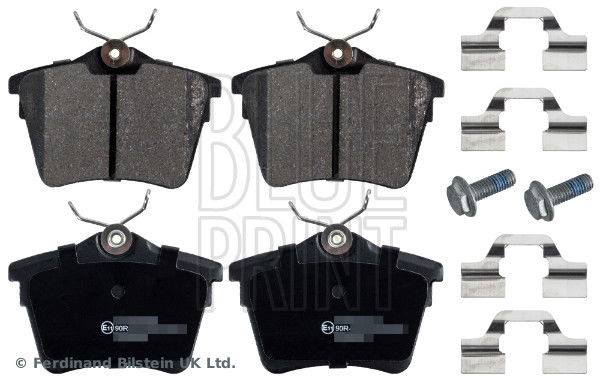 blueprint Bremsbelagsatz, Scheibenbremse Hinterachse Blue Print ADP154219
